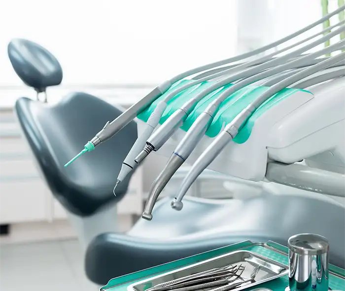 A close up of dental tools